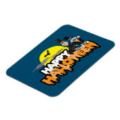 Bert en Ernie | Fijne Halloween Magneet (Linkerzijde)