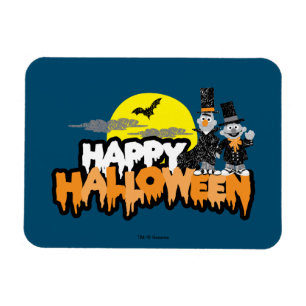 Bert en Ernie   Gelukkig Halloween Magneet