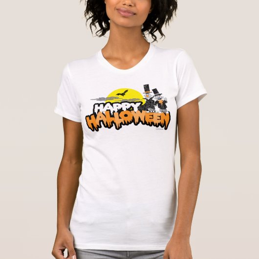 Bert en Ernie | Gelukkig Halloween T-shirt (Voorkant)