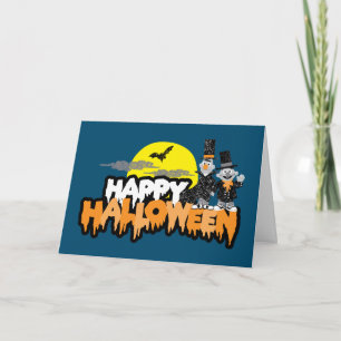 Bert en Ernie Happy Halloween Kaart
