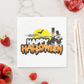 Bert en Ernie | Happy Halloween Servet (Insitu)