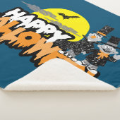 Bert en Ernie | Happy Halloween Sherpa Deken (3/4)