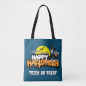 Bert en Ernie | Happy Halloween Tote Bag (Voorkant)