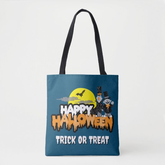 Bert en Ernie | Happy Halloween Tote Bag (Voorkant)