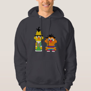 Bert en Ernie Pixel Art Hoodie