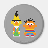 Bert en Ernie Pixel Art Magneet (Voorkant)