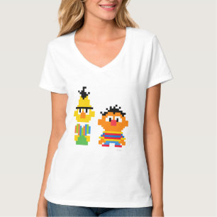 Bert en Ernie Pixel Art T-shirt