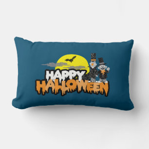 Bert en Ernie   Prettig Halloween Kussen