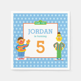 Bert en Ernie Verjaardag Servet