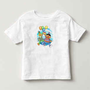 Bert en Ernie verjaardagsballonnen Kinder Shirts