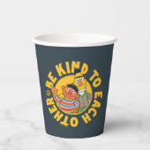 Bert en Ernie | Wees aardig tegen elkaar Papieren Bekers (Voorkant)