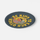 Bert en Ernie | Wees aardig tegen elkaar Papieren Bordje (Gekanteld)