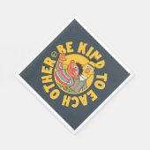 Bert en Ernie | Wees aardig tegen elkaar Servet (Hoek)