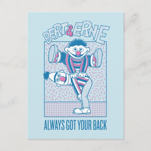 Bert & Ernie | Altijd terug Briefkaart (Voorkant)