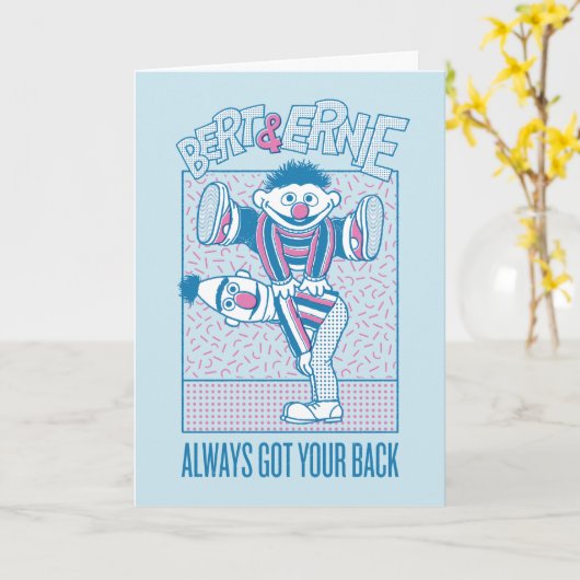 Bert & Ernie | Altijd terug Kaart (Gele Bloem)