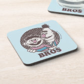 Bert & Ernie | Broers Bier Onderzetter (Linkerzijde)