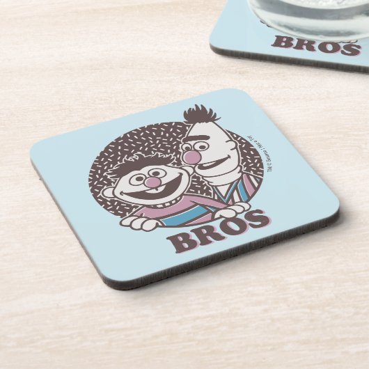 Bert & Ernie | Broers Bier Onderzetter (Linkerzijde)