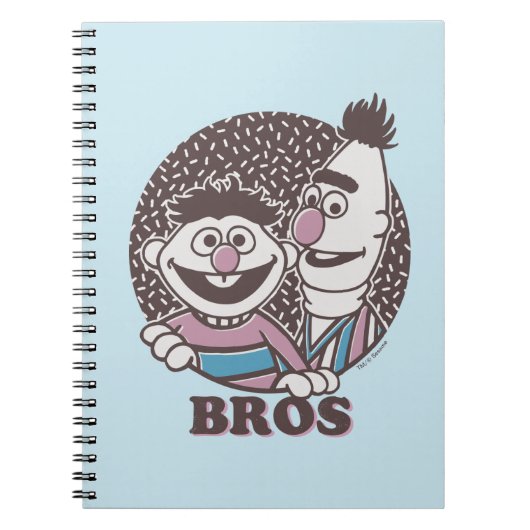 Bert & Ernie | Broers Notitieboek (Voorkant)