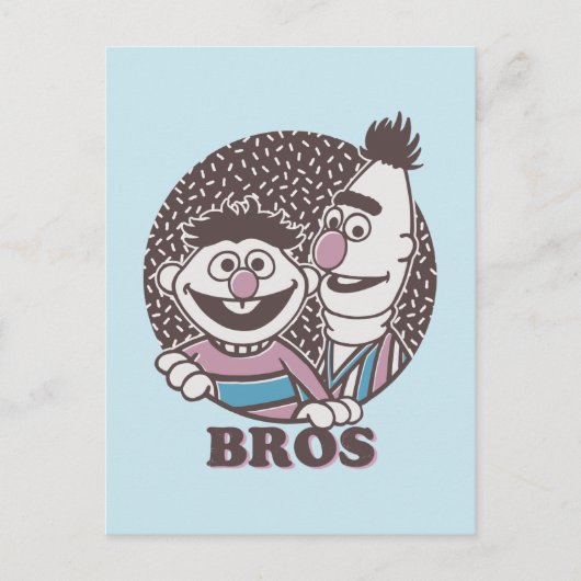 Bert & Ernie | Bros Briefkaart (Voorkant)