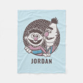 Bert & Ernie | Bros Fleece Deken (Voorkant)