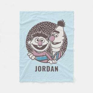 Bert & Ernie Bros Fleece Deken