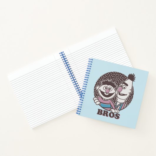 Bert & Ernie | Bros Notitieboek (Binnen)