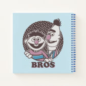 Bert & Ernie | Bros Notitieboek (Achterkant)