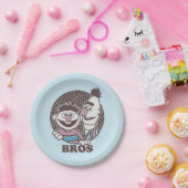 Bert & Ernie | Bros Papieren Bordje (Feest)