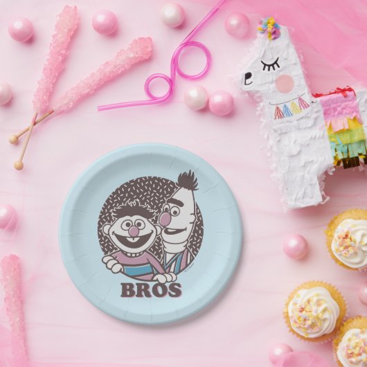 Bert & Ernie | Bros Papieren Bordje (Feest)