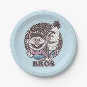 Bert & Ernie | Bros Papieren Bordje (Voorkant)