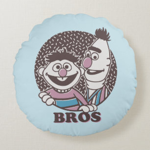 Bert & Ernie Bros Rond Kussen