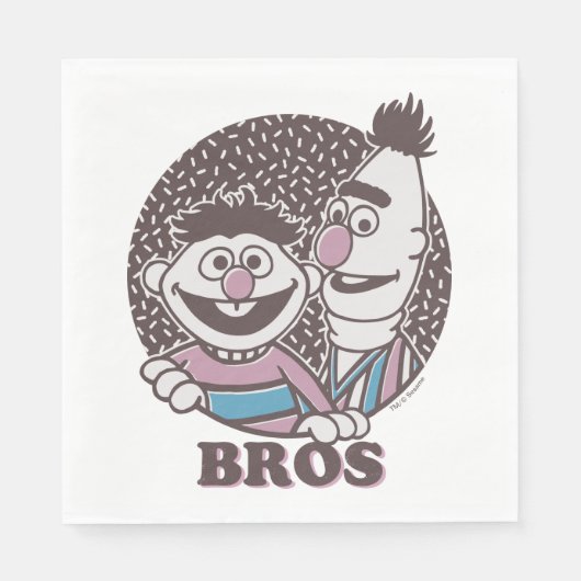 Bert & Ernie | Bros Servet (Voorkant)