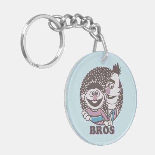 Bert & Ernie | Bros Sleutelhanger (Voorkant Links)