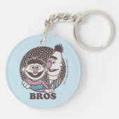 Bert & Ernie | Bros Sleutelhanger (Achterkant)