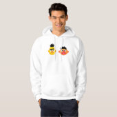 Bert & Ernie Emojis Hoodie (Voorkant volledig)