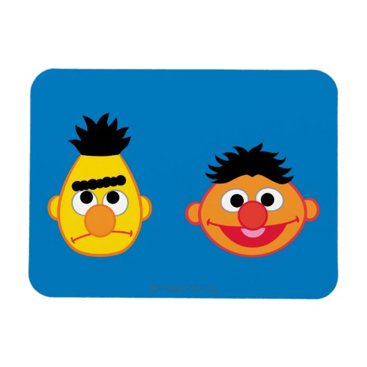 Bert & Ernie Emojis Magneet (Horizontaal)