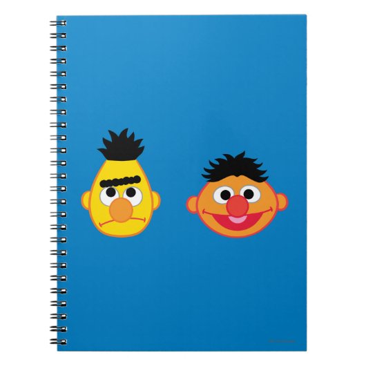 Bert & Ernie Emojis Notitieboek (Voorkant)