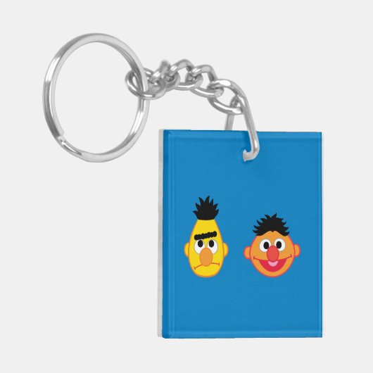 Bert & Ernie Emojis Sleutelhanger (Voorkant Links)