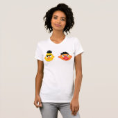 Bert & Ernie Emojis T-shirt (Voorkant volledig)