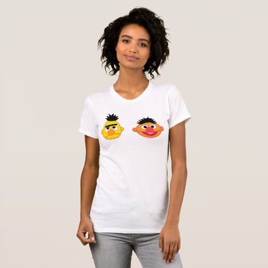 Bert & Ernie Emojis T-shirt (Voorkant volledig)
