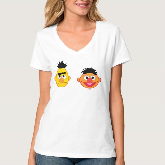 Bert & Ernie-emoji's T-shirt (Voorkant)