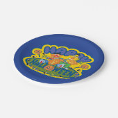 Bert & Ernie | Happy Halloween Papieren Bordje (Gekanteld)