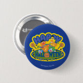 Bert & Ernie | Happy Halloween Ronde Button 5,7 Cm (Voorkant /achterkant)