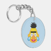 Bert Face met tranen van de vreugde Sleutelhanger (Voorkant Links)