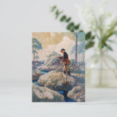 Bert McCorrison door Newell Convers Wyeth Briefkaart (Staand voorkant)