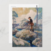 Bert McCorrison door Newell Convers Wyeth Briefkaart (Voorkant / Achterkant)