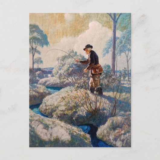 Bert McCorrison door Newell Convers Wyeth Briefkaart (Voorkant)