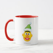 Bert met Kerstmuts Mok (Links)