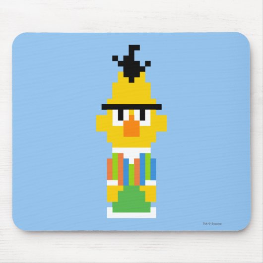 Bert Pixel Art Muismat (Voorkant)