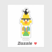 Bert Pixel Art Sticker (Vel)